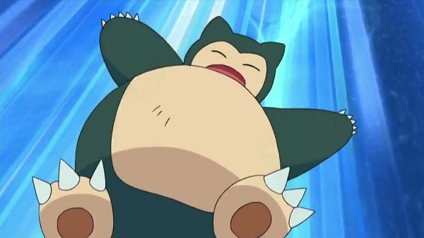 The Snorlax, from Pokemon Go.